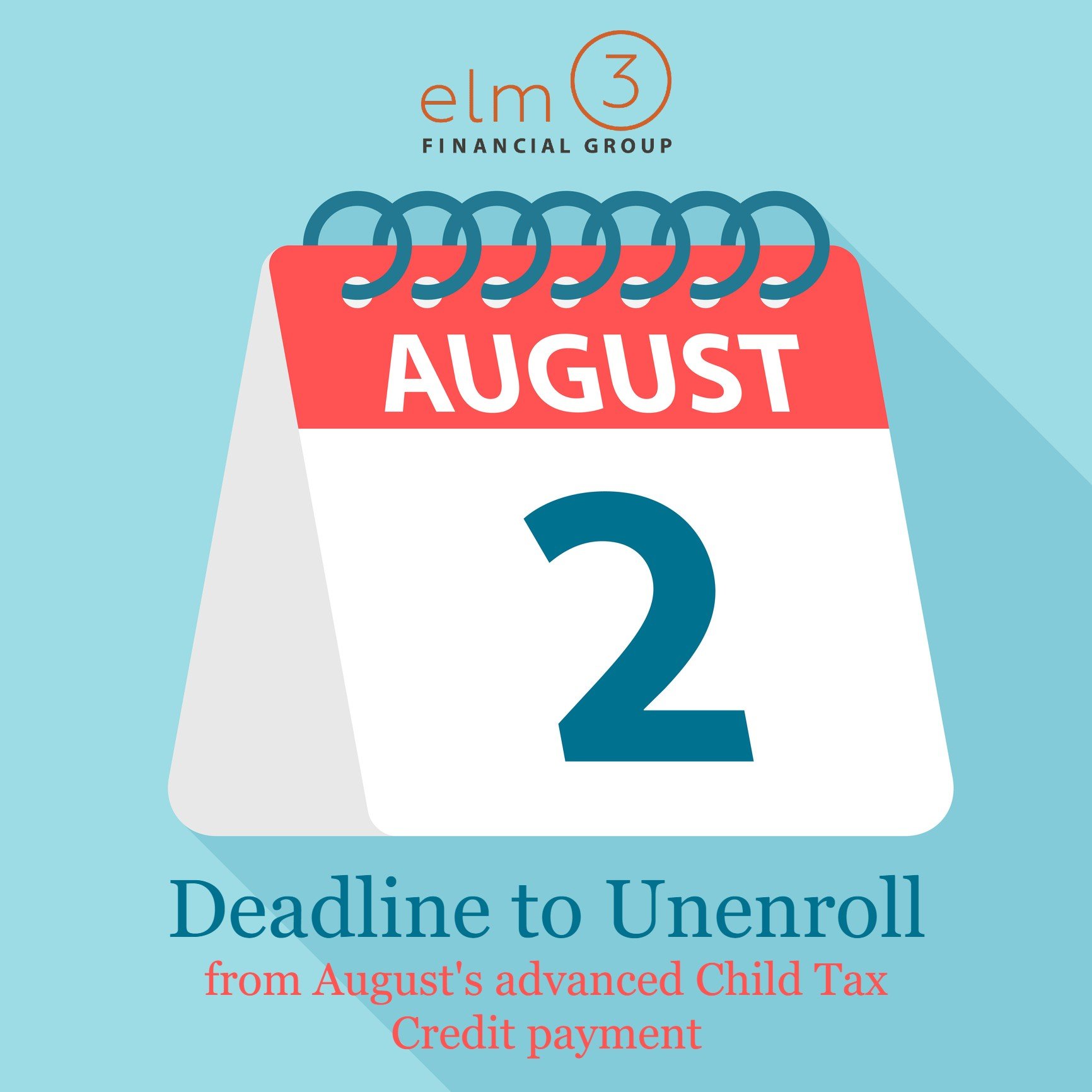 Unenrolling From Monthly Child Tax Credit Payments Tax Accountant Financial Planner