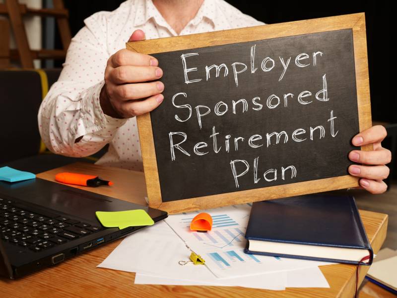 Employer-Sponsored Retirement Plan Is Shown On The Conceptual Business ...