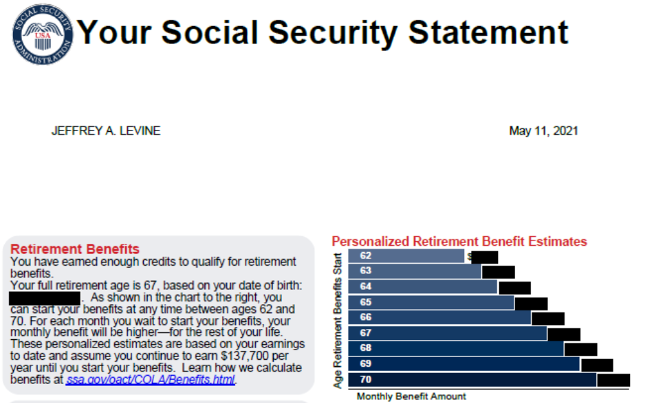 Social Security Revamps Their Statement Design Tax Accountant